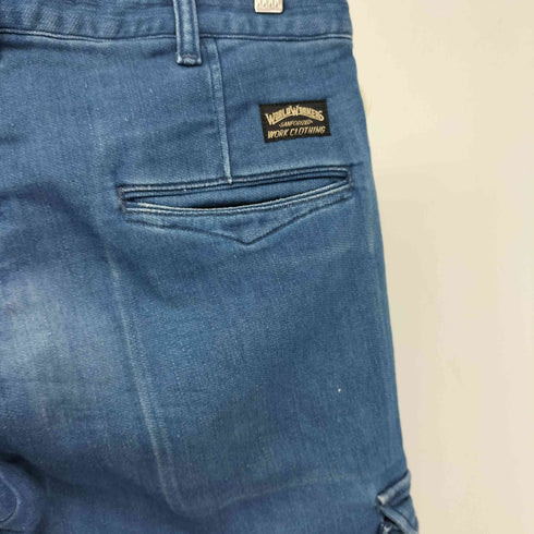 エーケイエム AKM 別注 ストレッチ デニム カーゴパンツ メンズ JPN:M