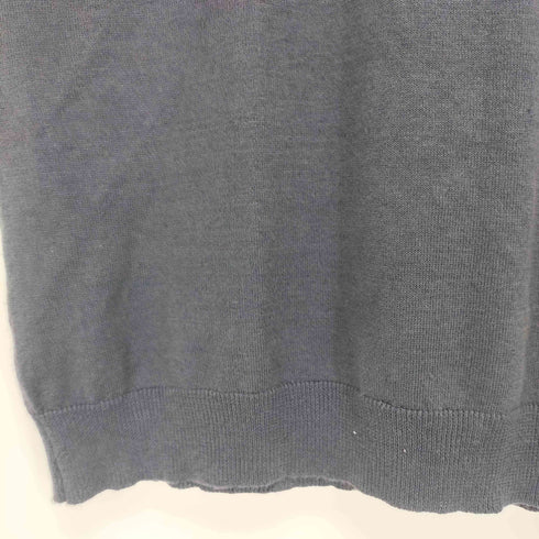 ユナイテッドアローズグリーンレーベルリラクシング UNITED ARROWS green label relaxing ワープニット ボタンダウン ポロシャツ メンズ JPN:L
