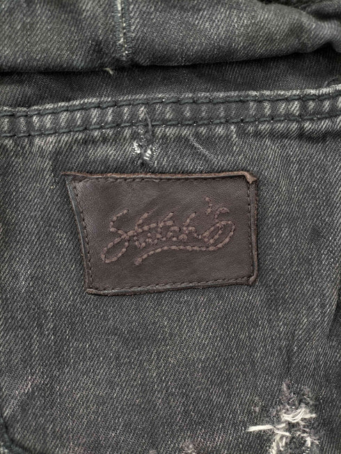 スティッチーズ STITCHS y2k NEBRASKA ダメージ フレアデニムパンツ メンズ S32