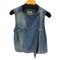 ディーゼル DIESEL アシンメトリーデニムベスト レディース import:S