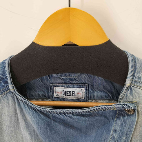 ディーゼル DIESEL アシンメトリーデニムベスト レディース import:S