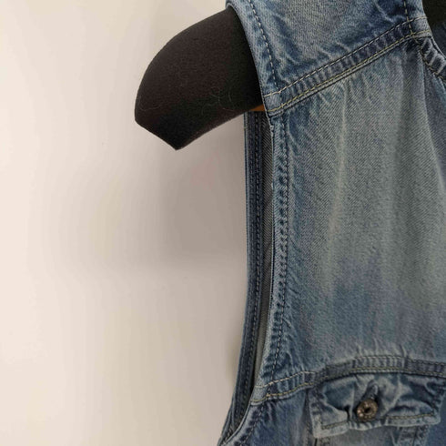 ディーゼル DIESEL アシンメトリーデニムベスト レディース import:S