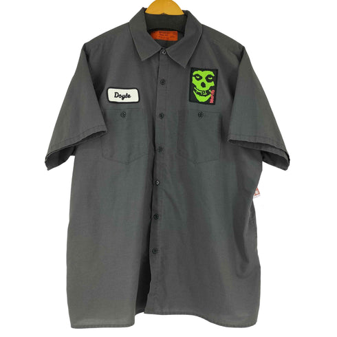 ユニバーサルオーバーオール UNIVERSAL OVERALL S/S ワークシャツ メンズ 2