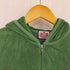 ジューシークチュール JUICY COUTURE ベロア ジップアップパーカー レディース import:M