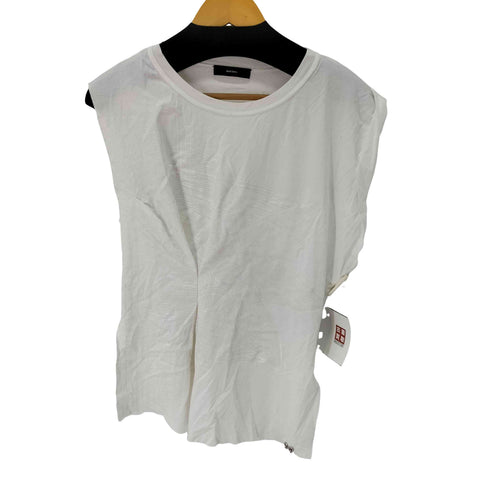 ディーゼル DIESEL 総柄 カットオフノースリーブトップス レディース import:XS