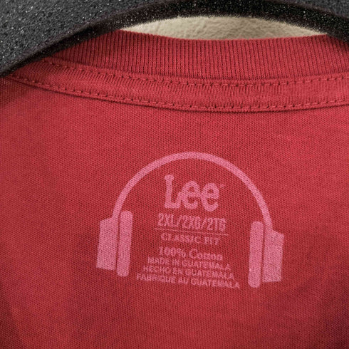 リー Lee グラフィックプリント クルーネックTシャツ メンズ 2XL