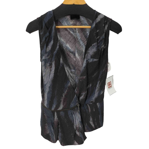 ディーゼル DIESEL ジップデザイン アシンメトリーベスト レディース import:S