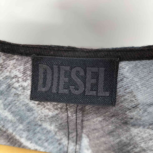 ディーゼル DIESEL ジップデザイン アシンメトリーベスト レディース import:S