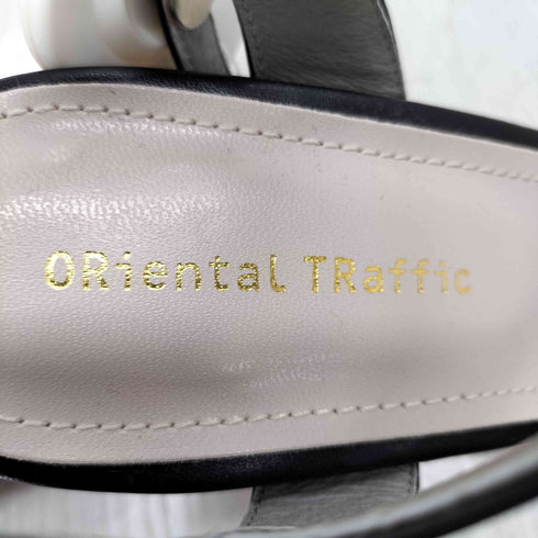 オリエンタルトラフィック ORiental TRaffic ナローストラップメタリックラインサンダル レディース JPN:M