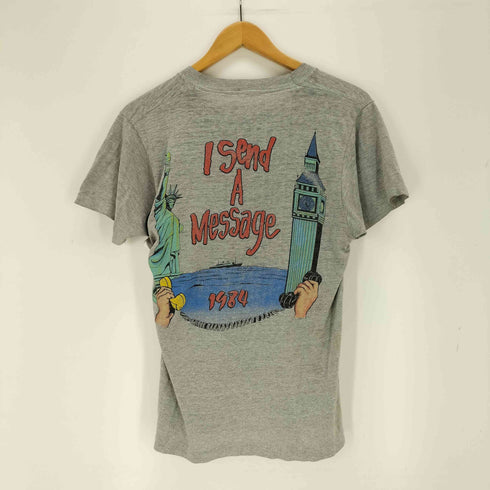 シングルステッチ プリントバンドTシャツ メンズ
