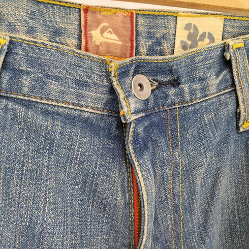 クイックシルバー Quiksilver 00S ストレートデニムパンツ メンズ US:32-33