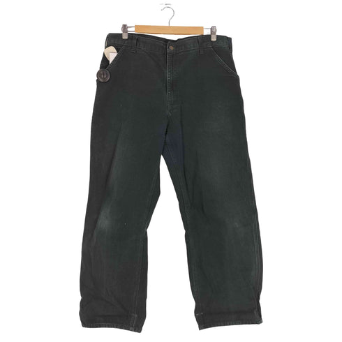カーハート Carhartt DUNGAREE FIT B11 BLK ウォッシュド ダック ペインターパンツ メンズ 38×34