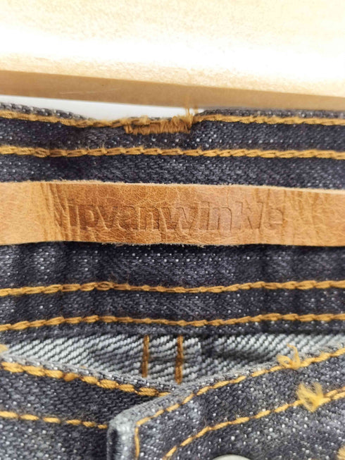 リップヴァンウィンクル RIPVANWINKLE 裾ジップ ブーツカットデニムパンツ メンズ 5