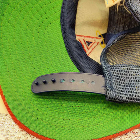 80S ANNCO製 LOGO MESH SNAPBACK CAP メッシュ キャップ メンズ