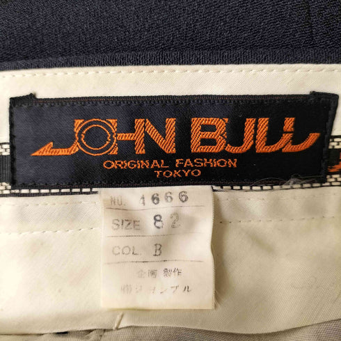 ジョンブル Johnbull Japan Vintage OLD FINEホック YKKジップ ポリエステル センタープレス スラックス メンズ 82