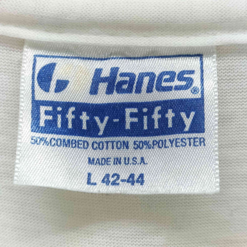 ヘインズ Hanes 80S USA製 シングルステッチ アーティストプリントTシャツ メンズ import:L