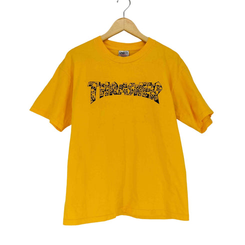 オニータ ONEITA USA製 シングルステッチ フロントロゴプリントS/S TEE メンズ JPN:L