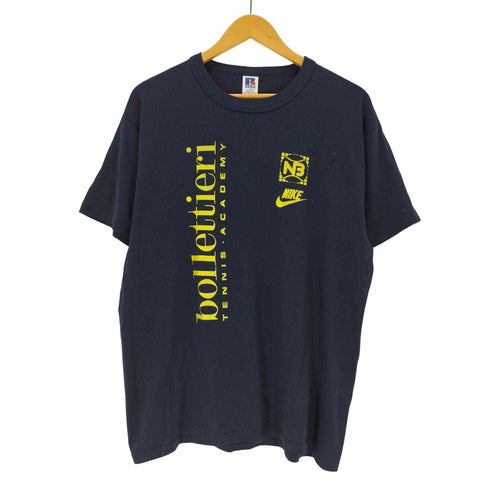 ラッセルアスレチック RUSSELL ATHLETIC 80S USA製 シングルステッチ プリントクルーネックTシャツ メンズ import:L