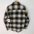 ユニクロ UNIQLO フランネルチェックシャツ オンブレ メンズ JPN:M