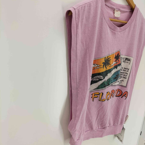 USA製 プリントタンクトップ メンズ import:L