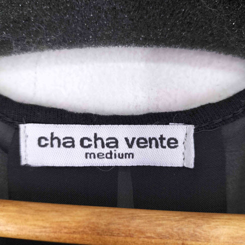 CHA CHA VENTE シースルードッキングカットソー レディース JPN:M
