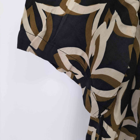 ザラ ZARA S/S 総柄レーヨンシャツ メンズ import:XL