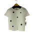 ザラ ZARA フロントビジューデザイン S/S Tシャツ レディース