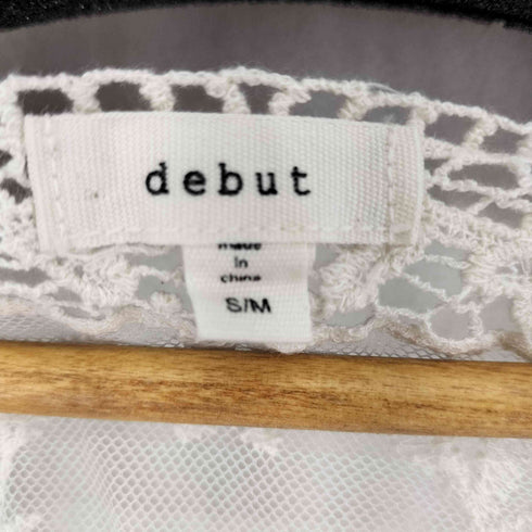 DEBUT カットワークキャミソール レディース S/M