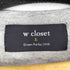ダブルクローゼット w closet ドッキングデザイン L/S カットソー レディース