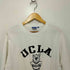 ユーシーエルエー UCLA フロッキープリント カレッジ Tシャツ メンズ M