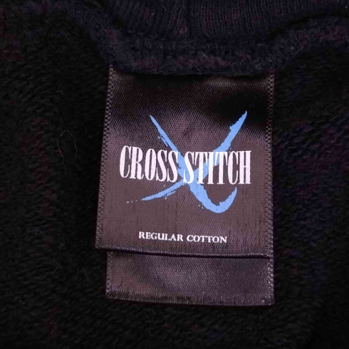クロスアンドスティッチ CROSS&STITCH バックプリントプルオーバーパーカー メンズ