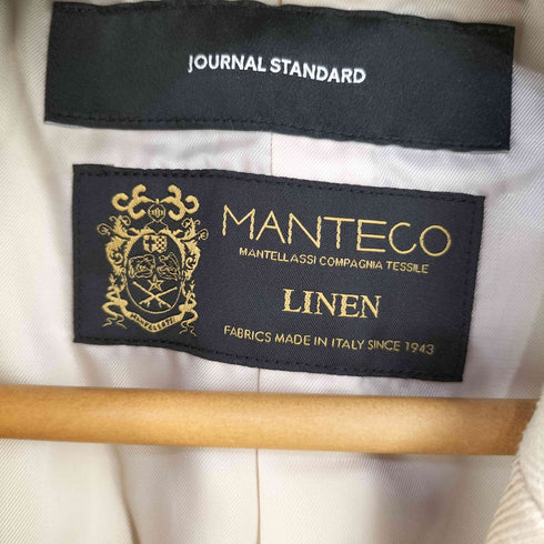 ジャーナルスタンダード JOURNAL STANDARD MANTECOリネンカルゼVネックポンチョコート レディース FREE