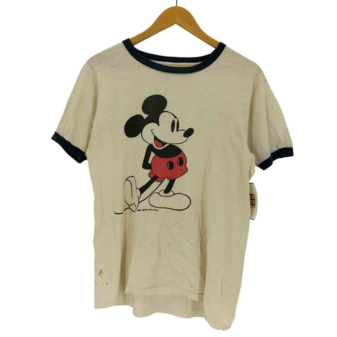 キャラクターs/s リンガーTシャツ メンズ