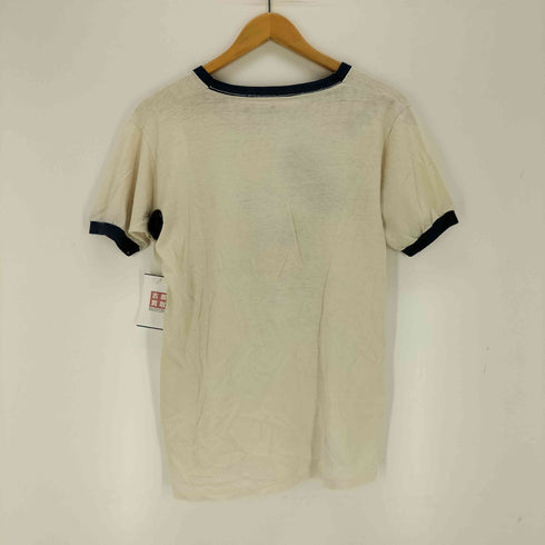 キャラクターs/s リンガーTシャツ メンズ