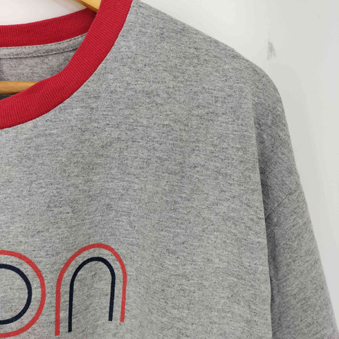 アンビル Anvil elton プリント リンガーTシャツ メンズ import:XL