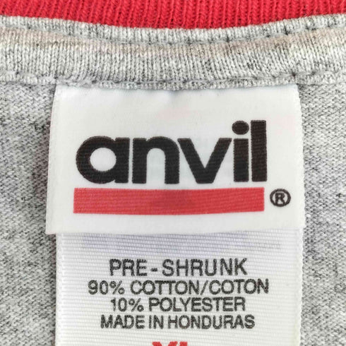 アンビル Anvil elton プリント リンガーTシャツ メンズ import:XL