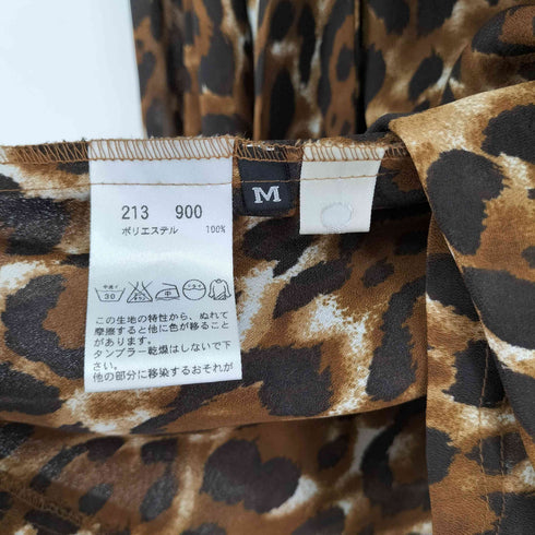 オット otto レオパード柄ノースリーブブラウス レディース JPN:M