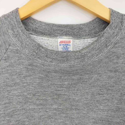 ジャージーズ JERZEES BY RUSSELL 80S USA製 ラグランスリーブ 無地 ブランク スウェット メンズ import:XL