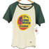 バーンズ アウト フィッターズ BARNS OUT FITTERS ラグランプリントTシャツ メンズ import:M