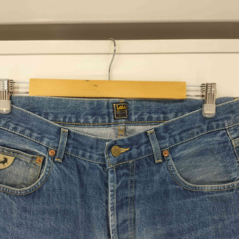 LOIS JEANS スペイン製 ボタンフライデニム メンズ 44/34