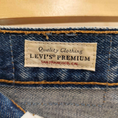 スローブイエナ SLOBE IENA 23SS 別注 501 スリット カットオフ デニム パンツ レディース W24 L28