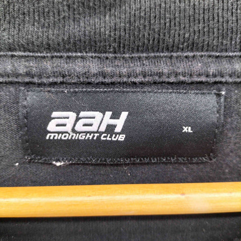 aah midnight club GN Tee ラインストーン プリント S/S Tシャツ メンズ import:XL