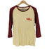 ラグランバンド長袖Tシャツ メンズ import:M