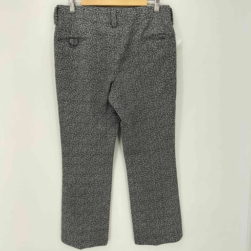 70S COED ジップ 片爪 ジャガードスラックス メンズ