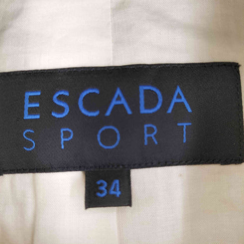 エスカーダスポーツ ESCADA SPORT 袖フレア2Bテーラードジャケット レディース 34