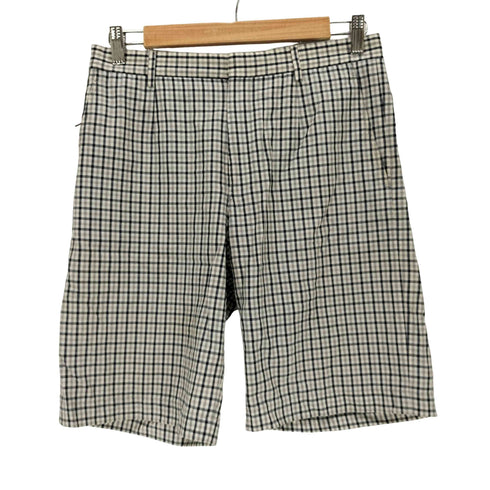カルーゾ CARUSO イタリア製 チェックハーフパンツ メンズ 46