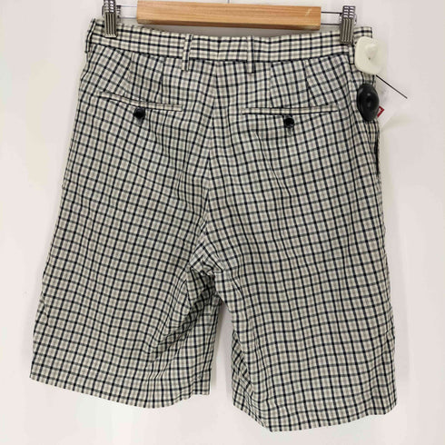 カルーゾ CARUSO イタリア製 チェックハーフパンツ メンズ 46