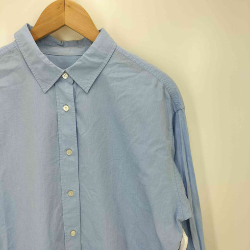 スローブイエナ SLOBE IENA 23AW コットンブロードレギュラーシャツ レディース