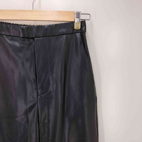 スローブイエナ SLOBE IENA 23AW フェイクレザーカーブパンツ レディース JPN:36