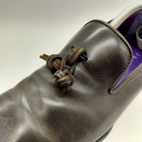 FREGINO レザー タッセル ローファー メンズ JPN:26